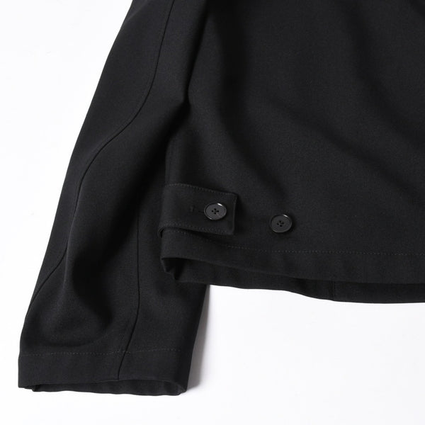 極美品 JIL SANDER ジルサンダー ポリエステル ジャケット J22SW0094 ポリエステル ビスコース シルバー金具 サイズ46 中古 4a006351