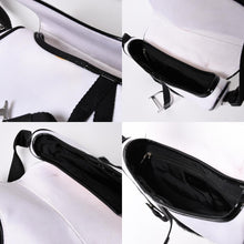 Load the image into the gallery viewer. 極美品 Christian Dior クリスチャンディオール サドルバッグ ショルダーバッグ RU0012 ナイロンキャンバス パテント ガリアーノ期 中古 4a004774