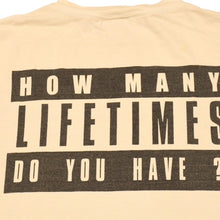 将图片加载到图库查看器中。 SAINT Mxxxxxx セントマイケル × デニムティアーズ LIVES CREW TEE セイントティアーズ SM-YS8-0000-C01 ホワイト XLサイズ ヴィンテージ加工 美品 中古 4a006549