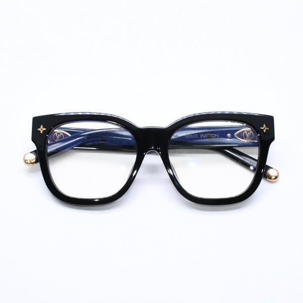 Very Good LOUIS VUITTON Sunglasses Optical My Monogram Square Eyewear Z1633E Size 54□17 143 Used 4a006456