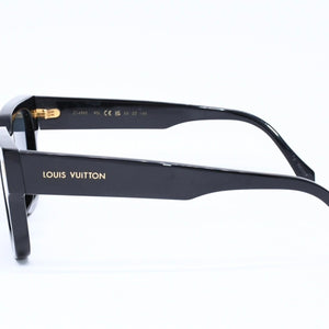 Mint condition LOUIS VUITTON sunglasses, Escape square style, Z1496E, black, size 53.◻22 Used 4a006542