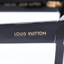 Load the image into the gallery viewer. 極美品 LOUIS VUITTON ルイヴィトン サングラス アイウェア エスケイプ スクエア Z1496E ブラック サイズ53◻︎22 中古 4a006542