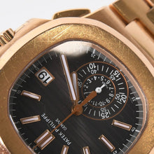 将图片加载到图库查看器中。 PATEK PHILIPPE パテック フィリップ ノーチラス 5980 1R-001 ノーチラス グレーダイヤル PG 時計 2016年ギャラ付き 中古 4a006557