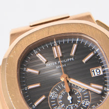 将图片加载到图库查看器中。 PATEK PHILIPPE パテック フィリップ ノーチラス 5980 1R-001 ノーチラス グレーダイヤル PG 時計 2016年ギャラ付き 中古 4a006557