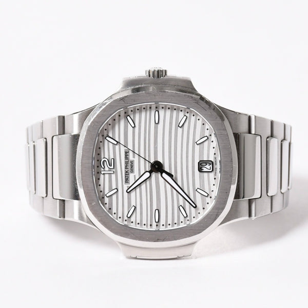 PATEK PHILIPPE パテック フィリップ NAUTILUS ノーチラス 腕時計 7118/1A-010 ステンレススチール シルバー文字盤 極美品 中古 4a006554