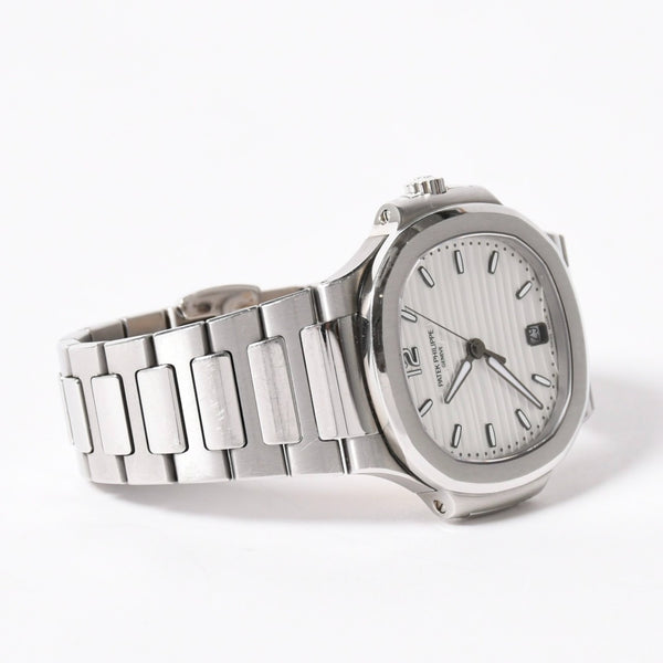 PATEK PHILIPPE パテック フィリップ NAUTILUS ノーチラス 腕時計 7118/1A-010 ステンレススチール シルバー文字盤 極美品 中古 4a006554
