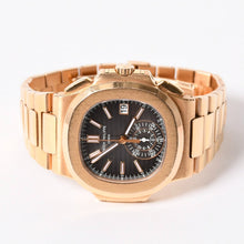 将图片加载到图库查看器中。 PATEK PHILIPPE パテック フィリップ ノーチラス 5980 1R-001 ノーチラス グレーダイヤル PG 時計 2016年ギャラ付き 中古 4a006557