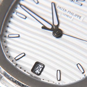 PATEK PHILIPPE パテック フィリップ NAUTILUS ノーチラス 腕時計 7118/1A-010 ステンレススチール シルバー文字盤 極美品 中古 4a006554