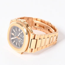 将图片加载到图库查看器中。 PATEK PHILIPPE パテック フィリップ ノーチラス 5980 1R-001 ノーチラス グレーダイヤル PG 時計 2016年ギャラ付き 中古 4a006557