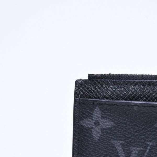 LOUIS VUITTON ルイヴィトン モノグラムエクリプス コインケース コインカードホルダー M30271 ノワール 美品 中古 4a006562