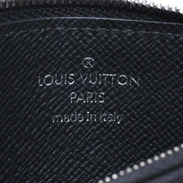 LOUIS VUITTON ルイヴィトン モノグラムエクリプス コインケース コインカードホルダー M30271 ノワール 美品 中古 4a006562