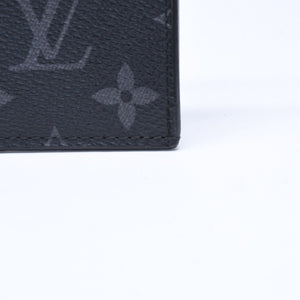 LOUIS VUITTON ルイヴィトン モノグラムエクリプス コインケース コインカードホルダー M30271 ノワール 美品 中古 4a006562