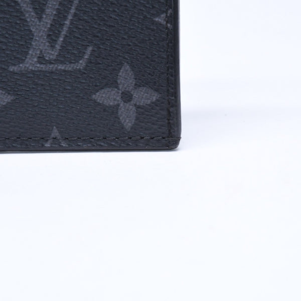 LOUIS VUITTON ルイヴィトン モノグラムエクリプス コインケース コインカードホルダー M30271 ノワール 美品 中古 4a006562