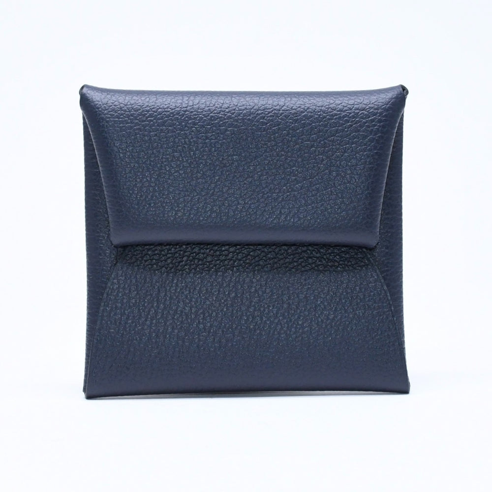 新品同様品 HERMES エルメス 財布 コインケース 小銭入れ バスティア B刻印 シルバー金具 ヴォーエプソン 中古 4a006766
