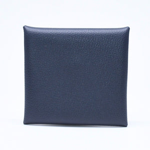 新品同様品 HERMES エルメス 財布 コインケース 小銭入れ バスティア B刻印 シルバー金具 ヴォーエプソン 中古 4a006766