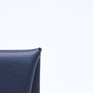 新品同様品 HERMES エルメス 財布 コインケース 小銭入れ バスティア B刻印 シルバー金具 ヴォーエプソン 中古 4a006766