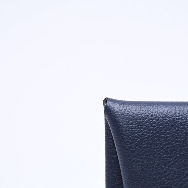 新品同様品 HERMES エルメス 財布 コインケース 小銭入れ バスティア B刻印 シルバー金具 ヴォーエプソン 中古 4a006766
