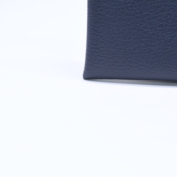 新品同様品 HERMES エルメス 財布 コインケース 小銭入れ バスティア B刻印 シルバー金具 ヴォーエプソン 中古 4a006766