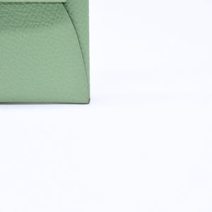 新品同様品 HERMES エルメス 財布 コインケース 小銭入れ バスティア ヴェールクリケット グリーン Z刻印 中古 4a006765
