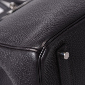 極美品 HERMES エルメス BIRKIN バーキン35 パープル系 シルバー金具 T刻印 トリヨンクレマンス ハンドバッグ 中古 4a006581