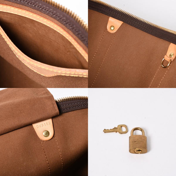 極美品 LOUIS VUITTON ルイヴィトン モノグラム パンプキン キーポルバンドリエール 55 グリーン 2WAY ボストンバッグ 草間彌生 M40696 中古 4a006596