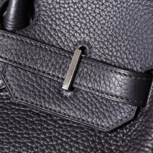 極美品 HERMES エルメス BIRKIN バーキン35 パープル系 シルバー金具 T刻印 トリヨンクレマンス ハンドバッグ 中古 4a006581