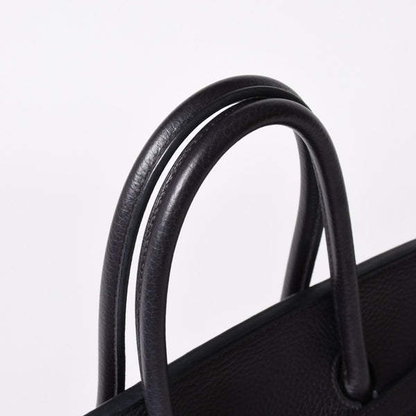 極美品 HERMES エルメス BIRKIN バーキン35 パープル系 シルバー金具 T刻印 トリヨンクレマンス ハンドバッグ 中古 4a006581