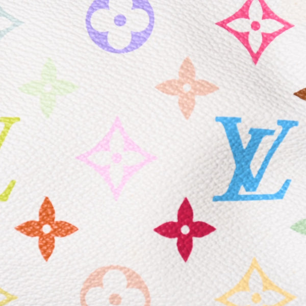 極美品 LOUIS VUITTON ルイヴィトン ポシェット アクセソワール アクセサリーポーチ M92649 モノグラム マルチカラー 村上隆 中古 4a006586