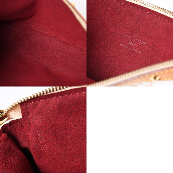 極美品 LOUIS VUITTON ルイヴィトン ポシェット アクセソワール アクセサリーポーチ M92649 モノグラム マルチカラー 村上隆 中古 4a006586