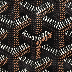 極美品 GOYARD ゴヤール サンルイPM バッグ トートバッグ STLCROPMLTY01CL01P ブラック PVC レザー 中古 4a006772