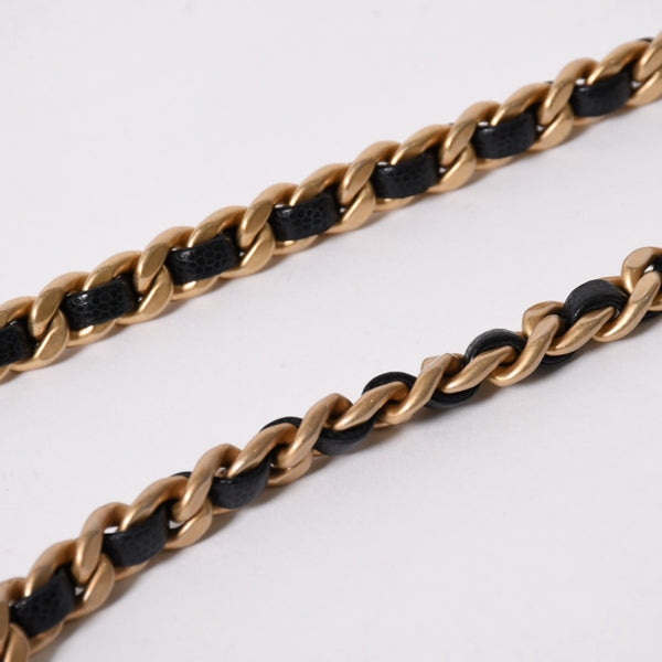 極美品 CHANEL シャネル シャネル25 ミニ ハンドバッグ AS5631 ランダム番台 ココマーク キャビアスキン ブラック ゴールド金具 中古 4a006590
