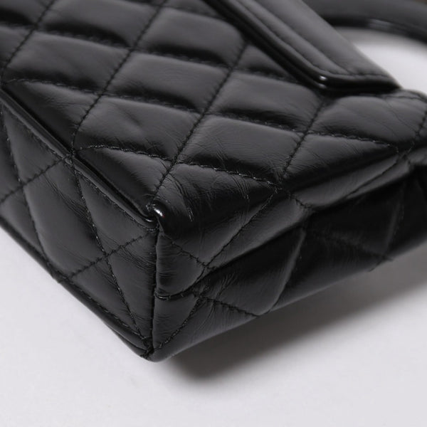 新品同様 CHANEL シャネル ミニ ショッピングバッグ チェーンショルダーバッグ AS4416 ランダム番台 ココマーク カーフスキン 中古 4a006941