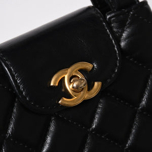 新品同様 CHANEL シャネル ミニ ショッピングバッグ チェーンショルダーバッグ AS4416 ランダム番台 ココマーク カーフスキン 中古 4a006941
