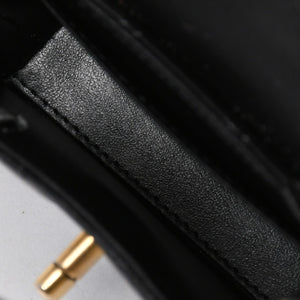 新品同様 CHANEL シャネル ミニ ショッピングバッグ チェーンショルダーバッグ AS4416 ランダム番台 ココマーク カーフスキン 中古 4a006941