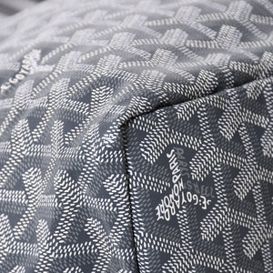 新品同様 GOYARD ゴヤール SAINT LOUIS GM サンルイGM グレー トートバッグ PVCコーティングキャンバス 中古 4a006593