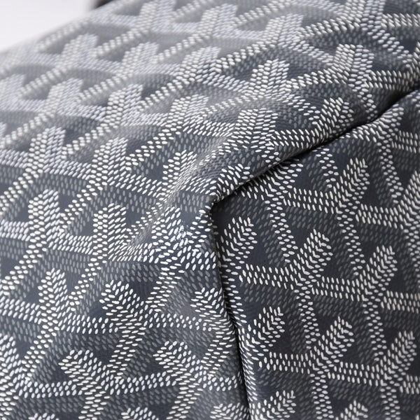 新品同様 GOYARD ゴヤール SAINT LOUIS GM サンルイGM グレー トートバッグ PVCコーティングキャンバス 中古 4a006593