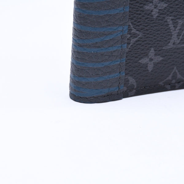 新品未使用品 LOUIS VUITTON ルイヴィトン カードケース モノグラムエクリプス タッチワーク オーガナイザードゥポッシュ M69737 ブラック グレー 中古 4a006624