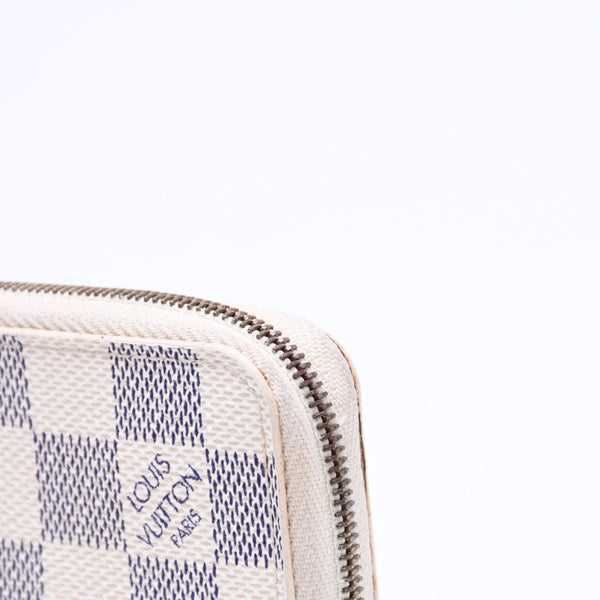 LOUIS VUITTON ルイヴィトン ジッピー コインパース コインケース 小銭入れ N63069 ダミエ アズール 美品 中古 4a006640
