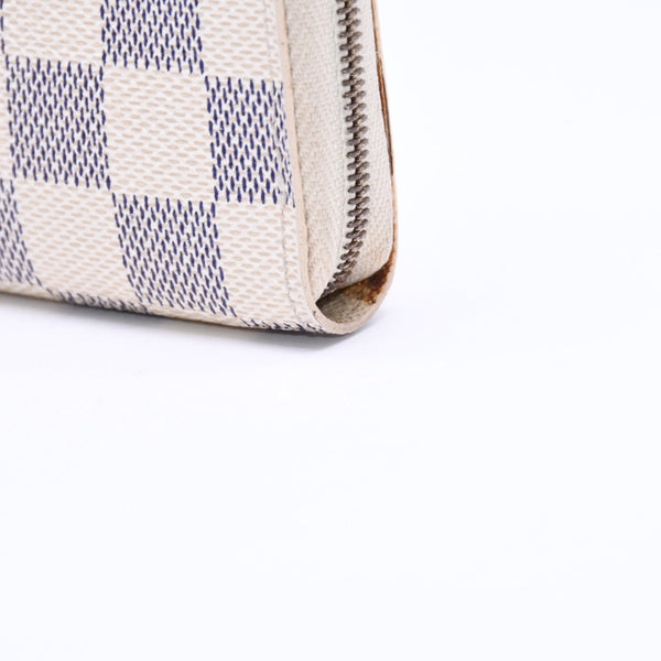 LOUIS VUITTON ルイヴィトン ジッピー コインパース コインケース 小銭入れ N63069 ダミエ アズール 美品 中古 4a006640