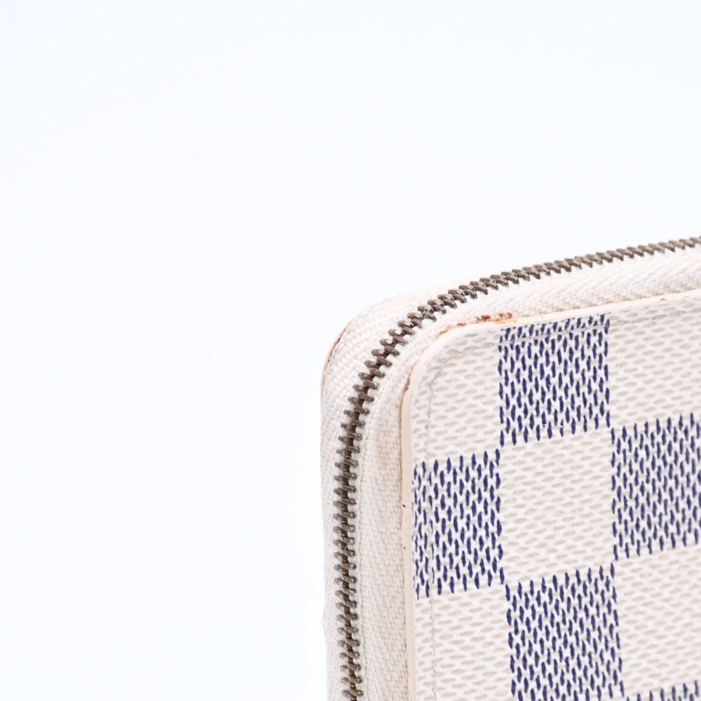 LOUIS VUITTON ルイヴィトン ジッピー コインパース コインケース 小銭入れ N63069 ダミエ アズール 美品 中古 4a006640