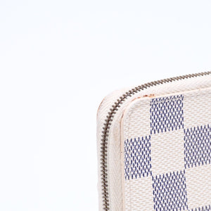 LOUIS VUITTON ルイヴィトン ジッピー コインパース コインケース 小銭入れ N63069 ダミエ アズール 美品 中古 4a006640