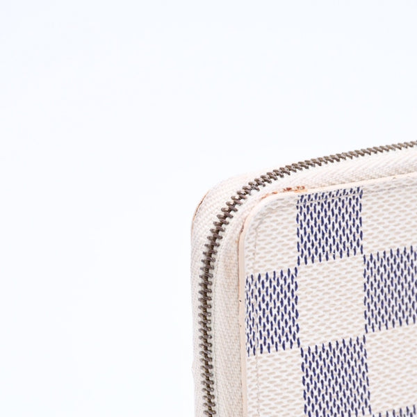 LOUIS VUITTON ルイヴィトン ジッピー コインパース コインケース 小銭入れ N63069 ダミエ アズール 美品 中古 4a006640