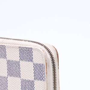 LOUIS VUITTON ルイヴィトン ジッピー コインパース コインケース 小銭入れ N63069 ダミエ アズール 美品 中古 4a006640