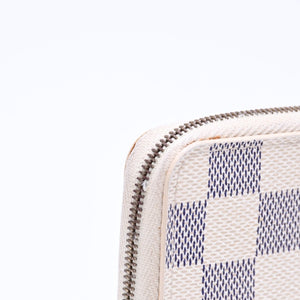 LOUIS VUITTON ルイヴィトン ジッピー コインパース コインケース 小銭入れ N63069 ダミエ アズール 美品 中古 4a006640