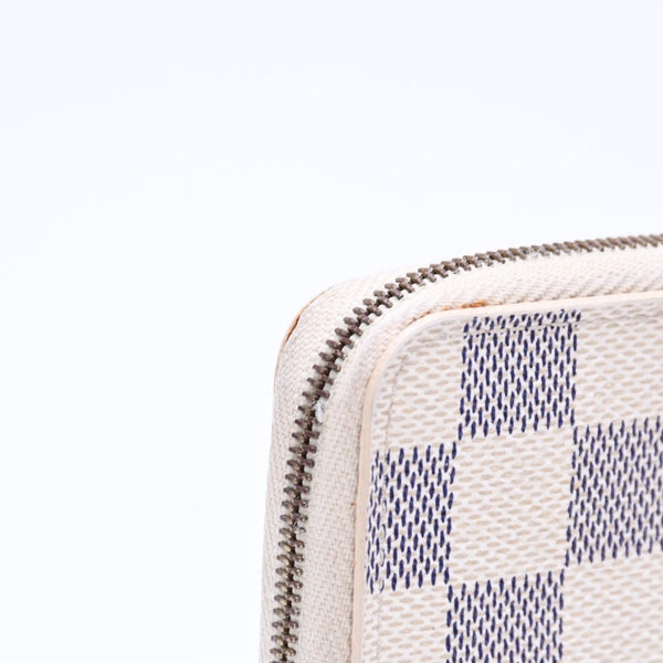 LOUIS VUITTON ルイヴィトン ジッピー コインパース コインケース 小銭入れ N63069 ダミエ アズール 美品 中古 4a006640