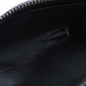 極美品 LOUIS VUITTON ルイヴィトン コインケース 小物入れ ポルトモネ・ジュール M63536 ブラック モノグラムエクリプス 中古 4a006622