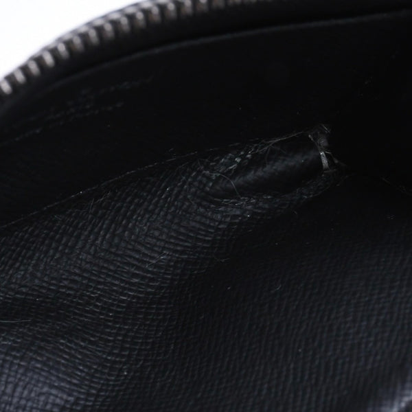 極美品 LOUIS VUITTON ルイヴィトン コインケース 小物入れ ポルトモネ・ジュール M63536 ブラック モノグラムエクリプス 中古 4a006622