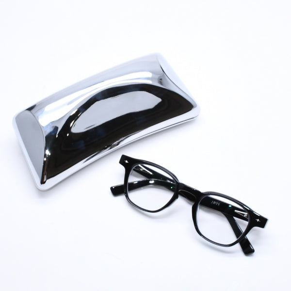 極美品 Gentle Monster ジェントル モンスター JOZE 度入りメガネ アイウェア サイズ47□23-147 ブラック 中古 4a006731