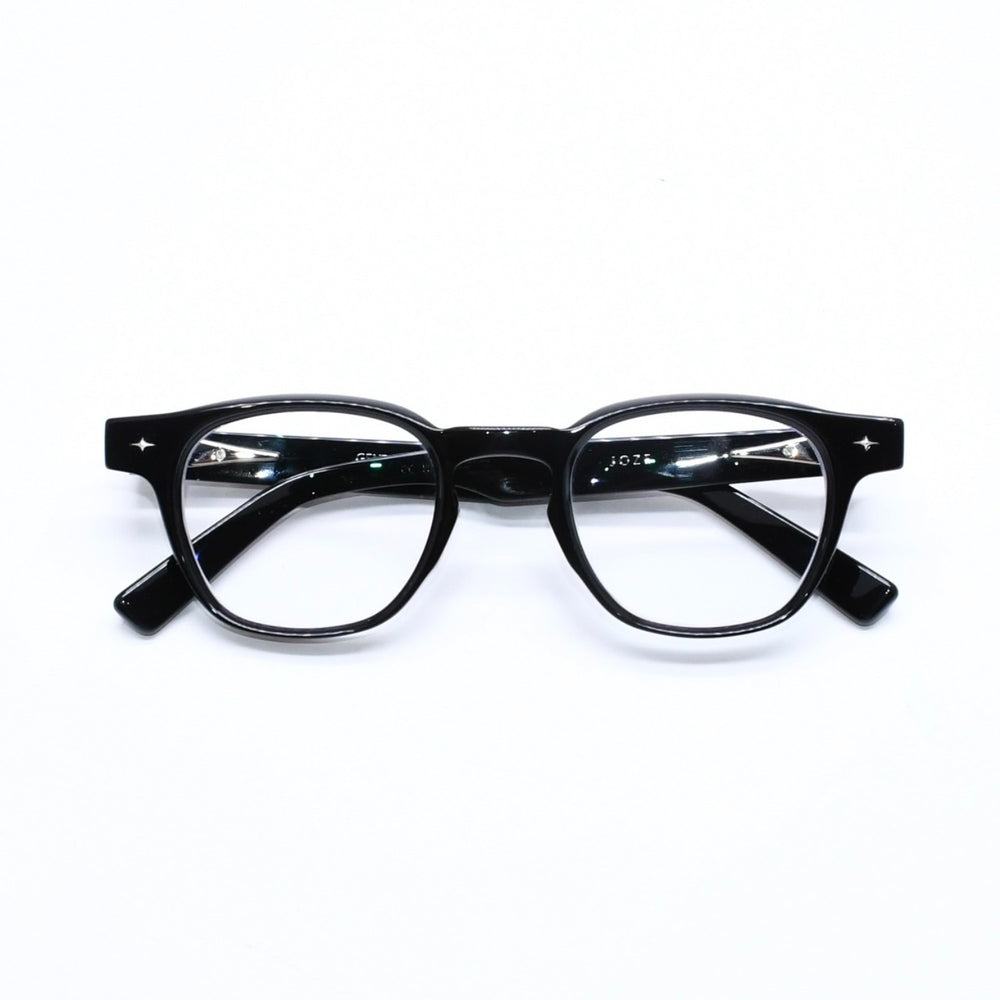 極美品 Gentle Monster ジェントル モンスター JOZE 度入りメガネ アイウェア サイズ47□23-147 ブラック 中古 4a006731