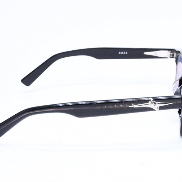 極美品 Gentle Monster ジェントル モンスター JOZE 度入りメガネ アイウェア サイズ47□23-147 ブラック 中古 4a006731